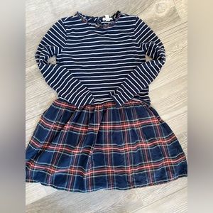 Crewcuts 8/9 excellent condition plaid dress
